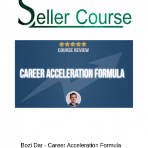 Bozi Dar - Career Acceleration Formula