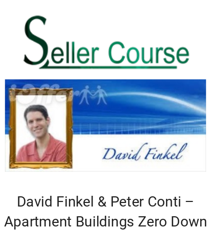 David Finkel & Peter Conti – Apartment Buildings Zero Down