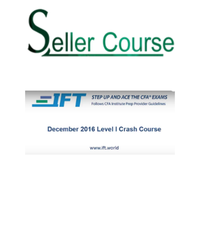 IfraNullah - 2016 Level I Crash Course
