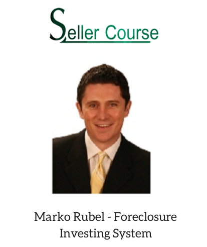 Marko Rubel - Foreclosure Investing System