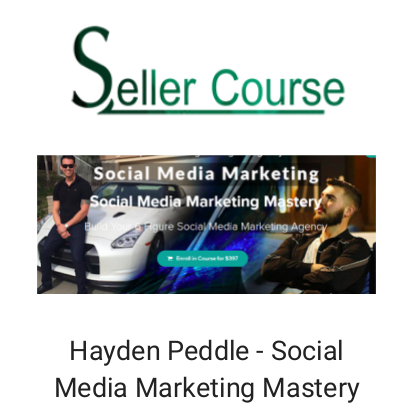 Hayden Peddle - Social Media Marketing Mastery