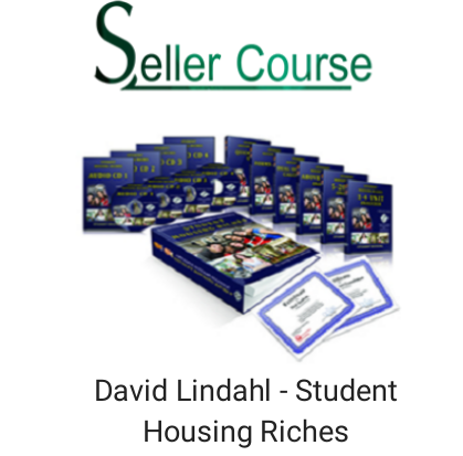 David Lindahl - Student Housing Riches