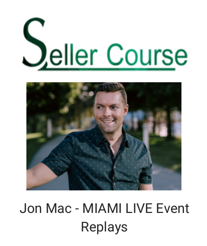 Jon Mac - MIAMI LIVE Event Replays