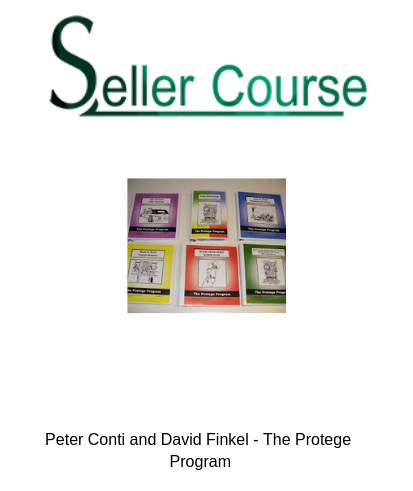 Peter Conti and David Finkel - The Protege Program