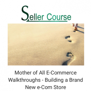 Mother of All E-Commerce Walkthroughs - Building a Brand New e-Com Store