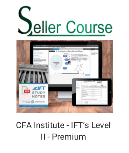 CFA Institute - IFT’s Level II - Premium