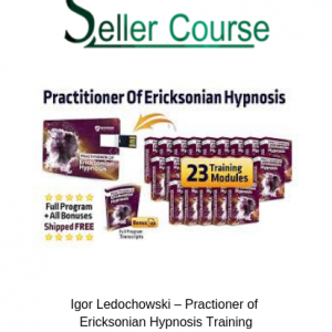 Igor Ledochowski – Practioner of Ericksonian Hypnosis Training