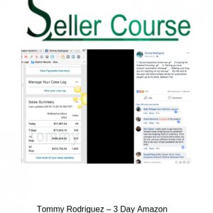 Tommy Rodriguez – 3 Day Amazon Dropshipping Workshop
