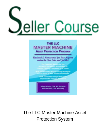 The LLC Master Machine Asset Protection System