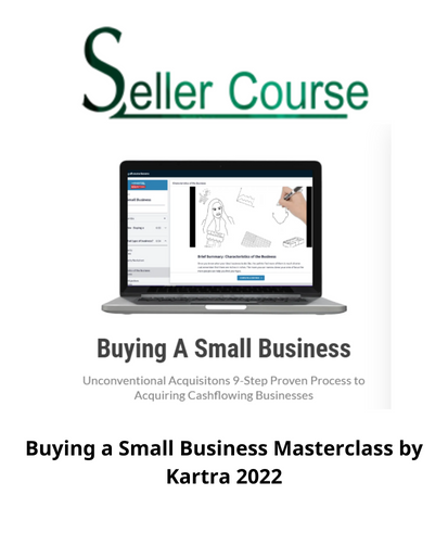 Buying a Small Business Masterclass by Kartra